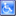 Иконка доступ, wheelchair, access 16x16
