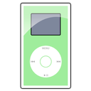 Иконка мини, зеленый, mini, ipod, green 128x128