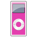 Иконка розовый, нано, pink, nano, ipod 128x128