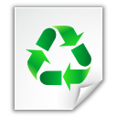 Иконка файл, recycle, file 128x128