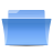  , , folder, blue 48x48