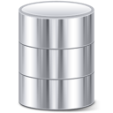 Иконка цилиндр, база данных, database, cylinder 128x128