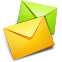 Иконка письма, конверты, envelopes, emails 128x128