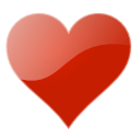 Иконка сердце, love, heart, hart 128x128