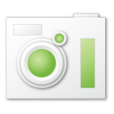 Иконка камера, зеленый, green, camera 128x128