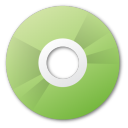 Иконка зеленый, green, cd 128x128