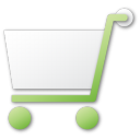 Иконка покупки, корзина, зеленый, shopping, green, cart 128x128