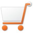 Иконка покупки, красный, корзина, shopping, red, cart 128x128