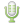  , , microphone, green 24x24