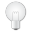 Иконка 'офлайн, лампы, bulb'