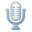  , , microphone, blue 32x32
