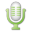  , , microphone, green 32x32