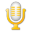  , , yellow, microphone 32x32