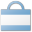 Иконка сумка, синий, покупки, shopping, blue, bag 32x32