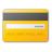 Иконка 'кредитная, карты, желтый, yellow, credit, card'