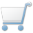 Иконка 'синий, покупки, корзина, shopping, cart, blue'