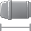 Иконка набора иконок 'simple grey'