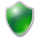 Иконка щит, охрана, зеленый, антивирусы, shield, protection, green, antivirus 128x128