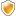 Иконка 'щит, желтый, yellow, shield'