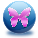 Иконка 'бабочка, butterfly'