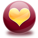 Иконка сердце, heart 128x128