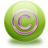 Иконка авторское право, copyright, (c) 48x48