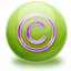Иконка авторское право, copyright, (c) 64x64