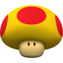 Иконка грибы, mushroom, mega 128x128