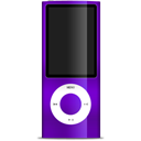Иконка пурпурный, нано, purple, nano, ipod 128x128