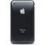 Иконка 'яблоко, черный, retro, iphone, black, apple'