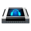 Иконка аудио, cd, audio 128x128
