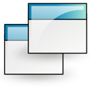 Иконка окно, меню, группы, window, panel, menu 128x128
