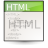  'html'
