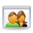 Иконка пользователь, пару, люди, users, people, couple 48x48