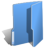 Иконка 'синий, папка, folder, blue'
