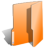  , , orange, folder 48x48