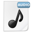 Иконка аудио, audio 64x64