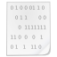 Иконка двоичный, binary 64x64
