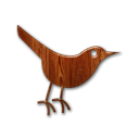Иконка твиттер, twitter, bird3 128x128