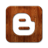 Иконка логотип, блоггер, square, logo, blogger 48x48