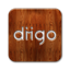 Иконка 'логотип, square, logo, diigo'