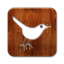 Иконка 'твиттер, twitter, square, bird3'