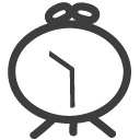Иконка часы, будильник, alarm 128x128
