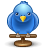  , twitter, twit, tweet, bird 48x48