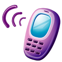 Иконка мобильные, ringtone, mobile, cellphone 128x128